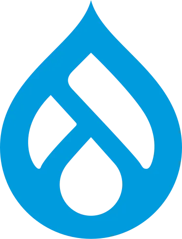 Logo of Drupal